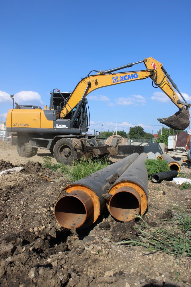 Экскаватор колёсный полноповоротный XCMG XE150